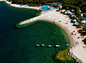 Rustige camping Kroatië